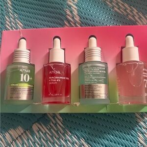 Anua 4pcs regular size serum set